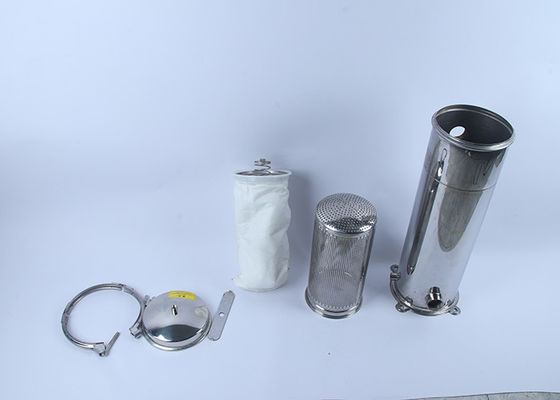 Big 1 Micron 20 Micron Ss Bag Filter For Syrup / Milk / Beer Filtration