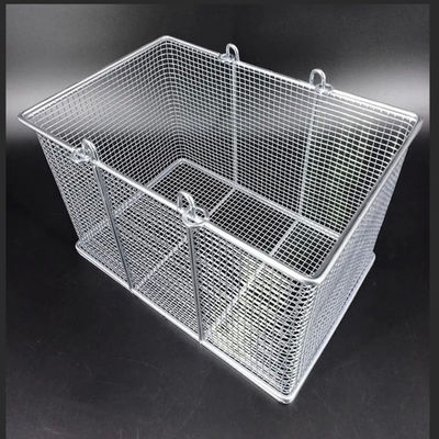 Extra Large Disinfection Wire Mesh Basket Metal Stainless Steel
