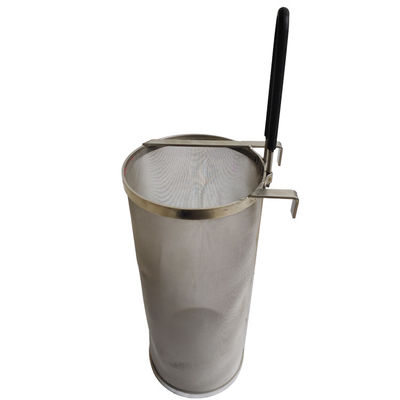 Anti Rust Beer Brewing Basket Good Liquid Filtration Anti Corrosion