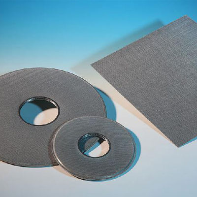 Easy Cleaning  Metal Fiber Felt , Sintered Mesh Filter Wire Diameter 0.025-2.5mm
