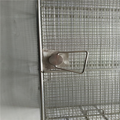 Plain Weave Welded Sus304L Wire Mesh Basket With Lid