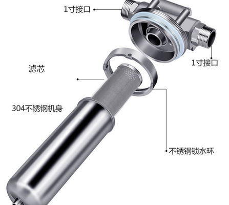 Ss304 Stainless Steel Filter Housing Water Treatment Household