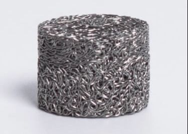 Anticorrosion Compressed Knitted Wire Mesh Air Filter 304 Stainless Steel