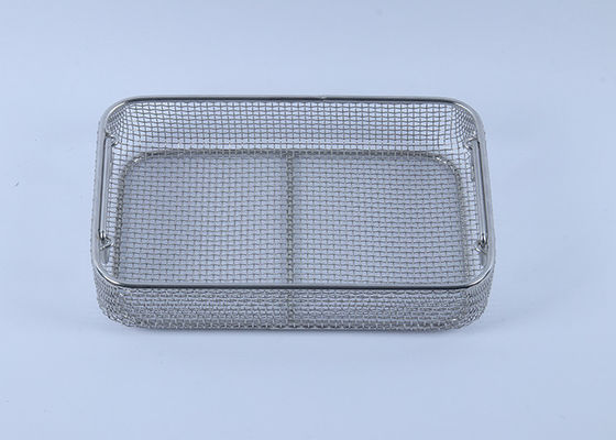 Non Rust Stainless Steel Basket Strainer Storage Cleaning Hospital Disinfection