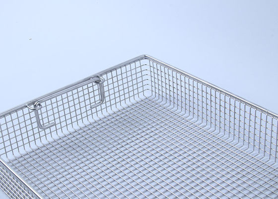 Medical Disinfection Stainless Steel Strainer Basket Strong Corrosion Resistance