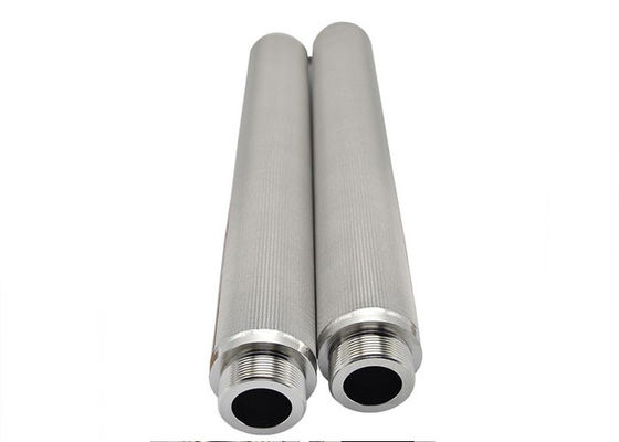 5 Micron Sintered Metal Candle Filter Elment 15mm-300mm Diameter