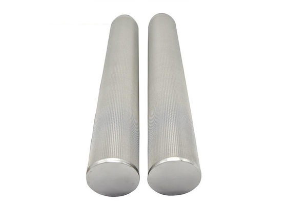 5 Micron Sintered Metal Candle Filter Elment 15mm-300mm Diameter