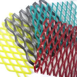 Custom Made Durable Diamond Aluminum Sheet Expanded Metal Wire Mesh