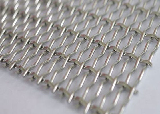 Sustainable Square Hole Stainless Steel Expanded Wire Mesh Customized Size