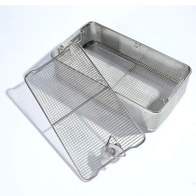 Electropolished Stainless Steel Wire Mesh Baskets With Lids