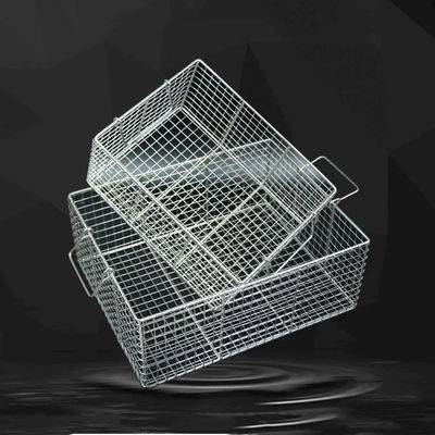 Extra Large Disinfection Wire Mesh Basket Metal Stainless Steel