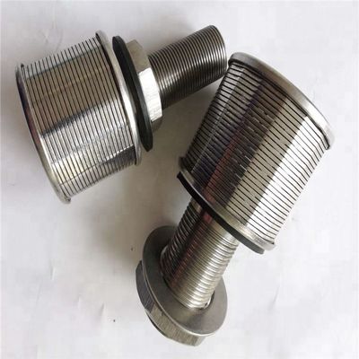 Water Well Screen Nozzle Johnson Wedge Filter For Water Treat