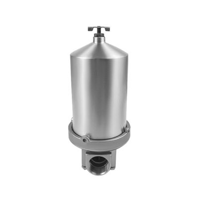 Custom Made Inlet / Outlet Cartridge Filter Housing 120°F Temperature