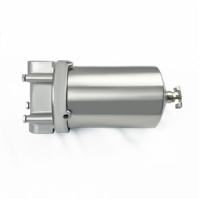 Silver Polished Water Cartridge Filter Housing For Filtration Containers