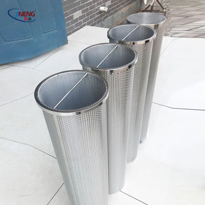 ISO Threaded Stainless Steel Filter Cartridge High Efficient