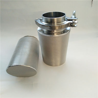 80-1000um Sintered Metal Filter 60mm-500mm Length For Hydraulic Filtration