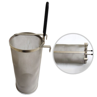 300 400 Micron Mesh Grain Basket , Stainless Steel Grain Basket 0.13-4.0 mm Thickness