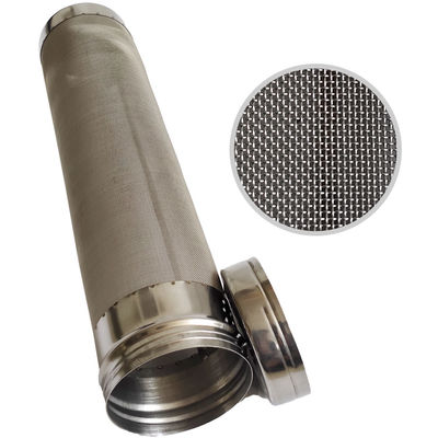 Stainless Steel 304 Wire Mesh Filter Basket Plain Weaving For Beer Brewing