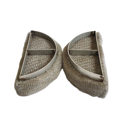 0.08mm Dia Knitted Wire Mesh Demister Pad In Boiler Steam Drum