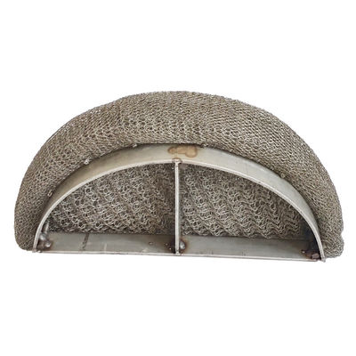 Tower Internals Wire Mesh Pad , Oil Demister Filter For Gas Liquid Filters