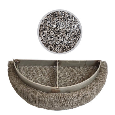 0.08mm-0.30mm Thickness Wire Mesh Demister High Efficiency 0.23mm 0.25mm