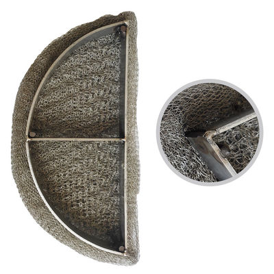 0.08mm-0.30mm Thickness Wire Mesh Demister High Efficiency 0.23mm 0.25mm