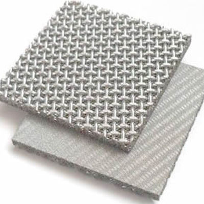 Diamond Hole Sintered Wire Mesh Disc 1-10mm Thickness High Temperature Sintering