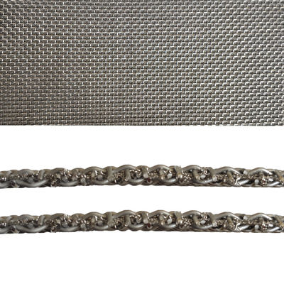 Customized Shape Sintered Wire Mesh Wire Diameter 0.018-2.03mm  Heat Resistance