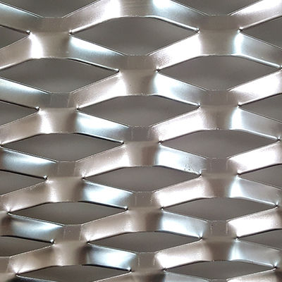 metal Expanded Copper Mesh , Expanded Mesh Screen 0.60-2.00m mesh Width