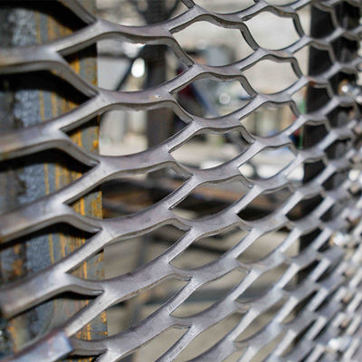 Expanded  Metal Ceiling Mesh Custom Designed For Filters / Decoration