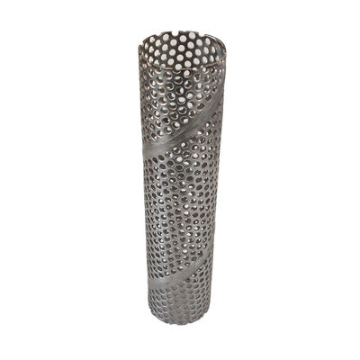 SS Square Hole Perforated Sheet Metal , Stainless Steel Perforated Sheet