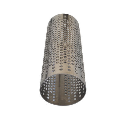 SS Square Hole Perforated Sheet Metal , Stainless Steel Perforated Sheet