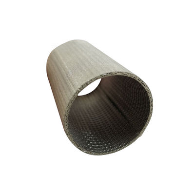 5 10 20 25 Micron Porous Sintered Metal Filter For Chemical Filtering
