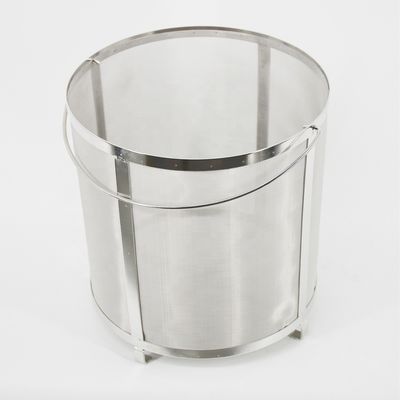 Sliver food grade 0.71mm 300 Micron SS304 Beer Filter Cartridge
