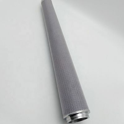 High strength and durability 10 Micron 1.7mm Sintered Wire Mesh Filter Tube
