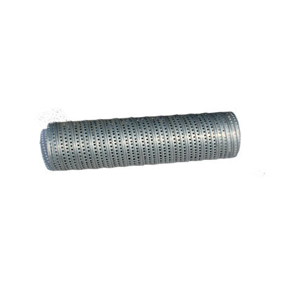 Round Hole HDG Sunshades 4/1" Perforated Stainless Steel Cylinder