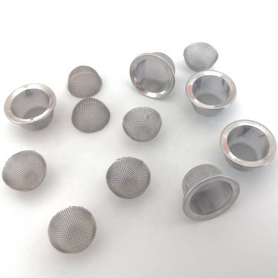 Plain Weave 0.5 Inch Diameter 99% Metal Screen Filters