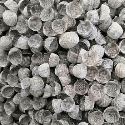 Plain Weave 0.5 Inch Diameter 99% Metal Screen Filters