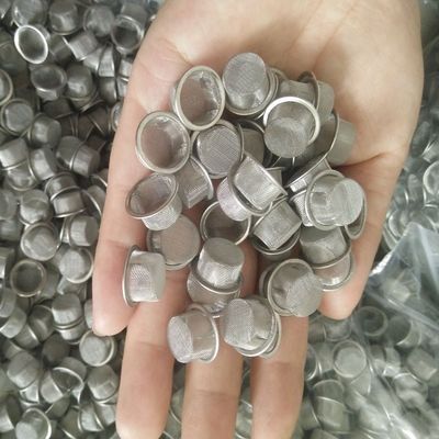 Plain Weave 0.5 Inch Diameter 99% Metal Screen Filters
