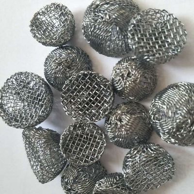 Plain Weave 0.5 Inch Diameter 99% Metal Screen Filters