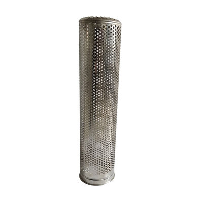 Stainless Steel Punching Plate 40um Basket Strainer Filter Sliver