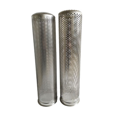 Stainless Steel Punching Plate 40um Basket Strainer Filter Sliver