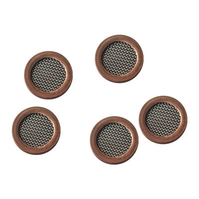 Customized Stainless Steel 316L 5mm Various colors Wire Mesh Filter Disc