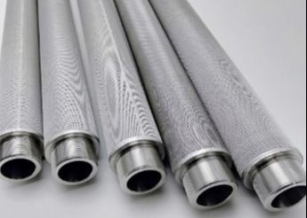 Metal Wire Mesh 30mm Pleated Filter Cartridge Element Corrosion Resistance