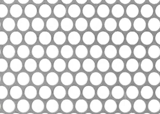 Diamond 0.5-3mm Thickness Perforated Stainless Steel Mesh