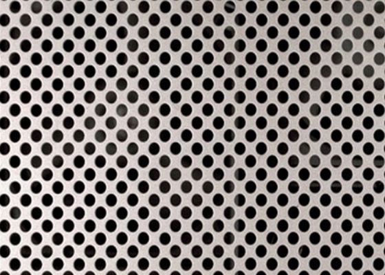 Diamond 0.5-3mm Thickness Perforated Stainless Steel Mesh