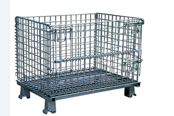 1000kg Galvanized Stackable Wire Mesh Storage Cages