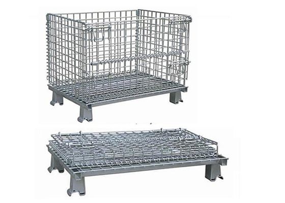 1000kg Galvanizing Q235 Wire Cage Storage Units