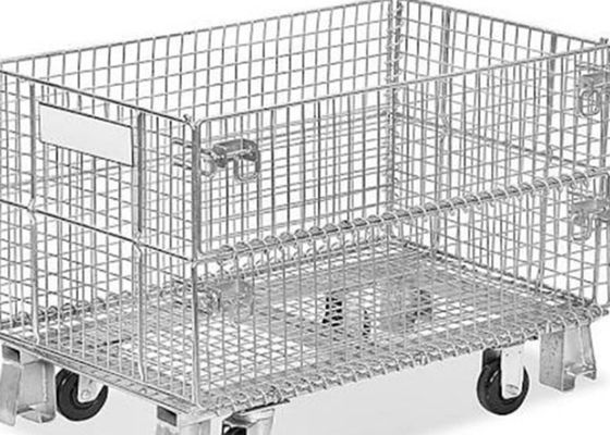 1000kg Galvanizing Q235 Wire Cage Storage Units