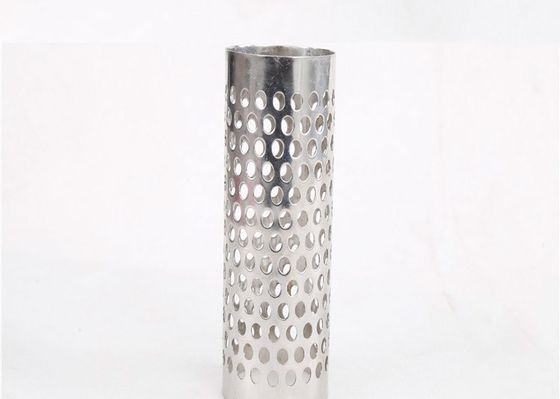 Aluminum Round Hole Iso Decoiling Perforated Round Steel Tubing